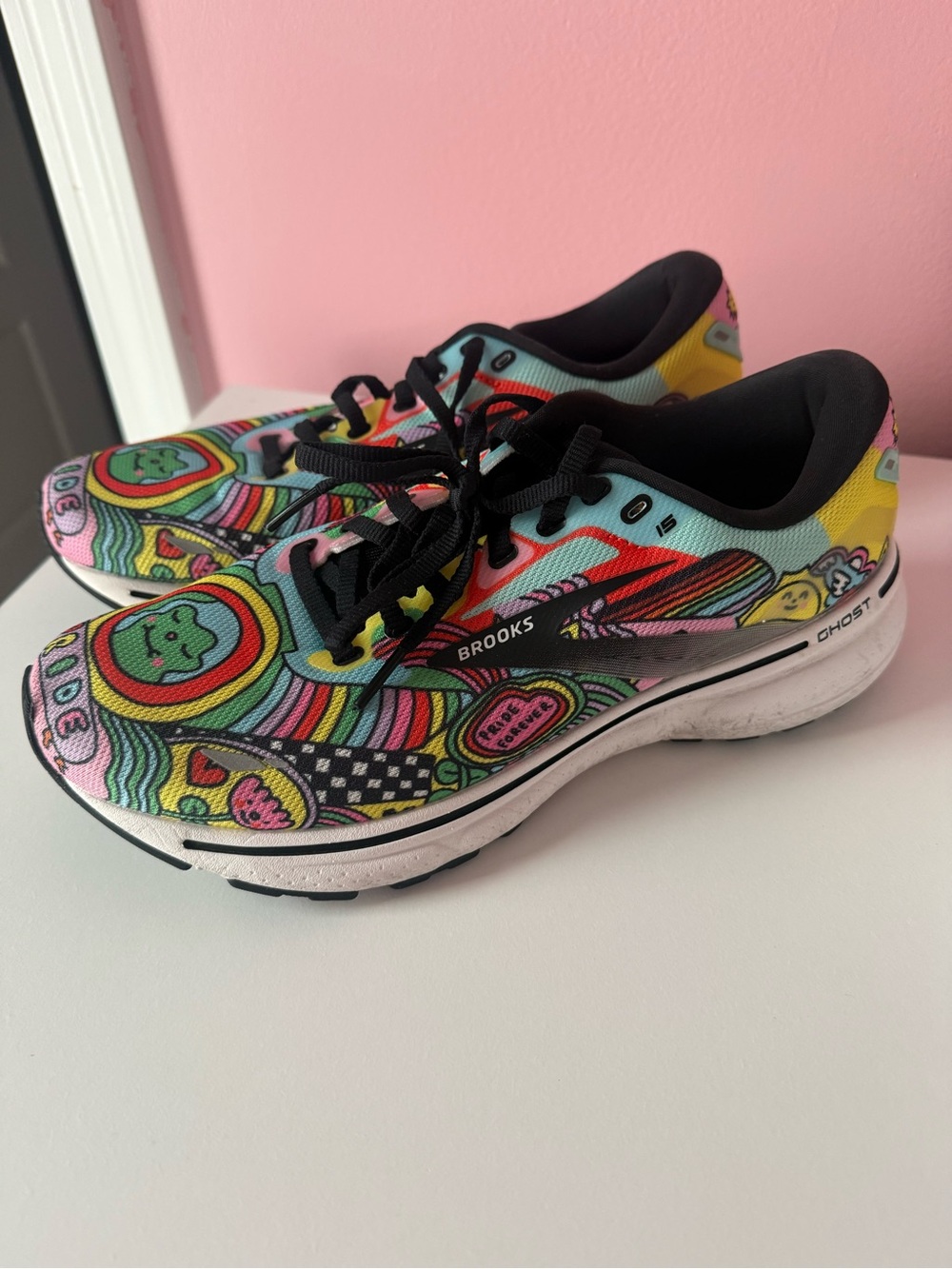 Brooks Women's Multicolor Ghost Running Shoes - Black Accents